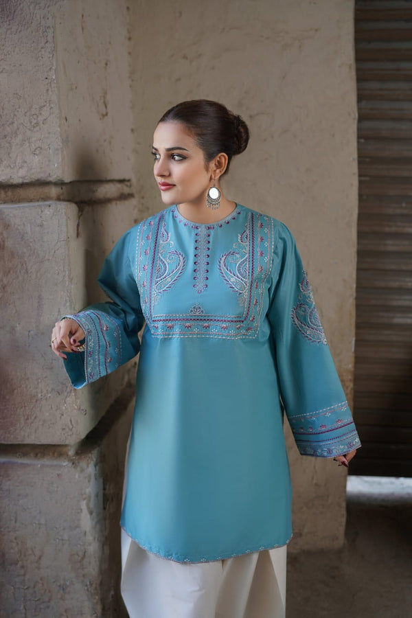 AROHA LAWN EMB CO-ORD SET