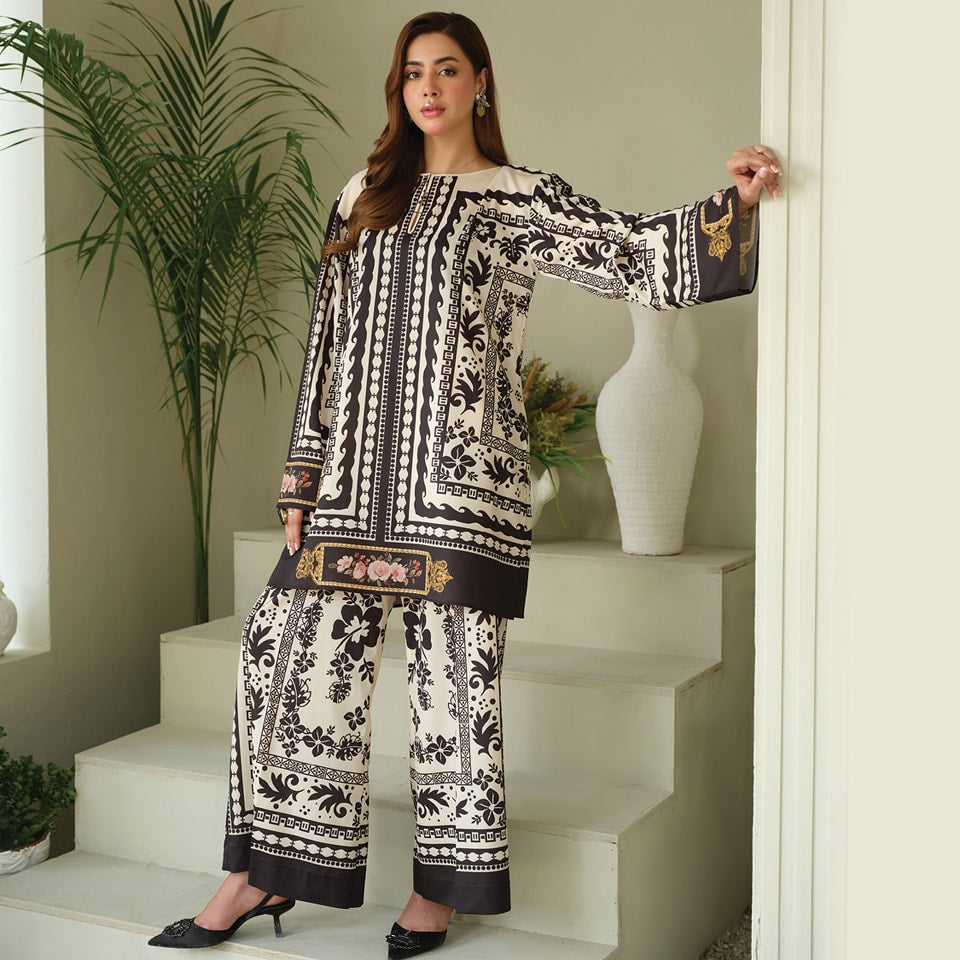 HANIA AMIR DIGITAL PRINTED 2Pc