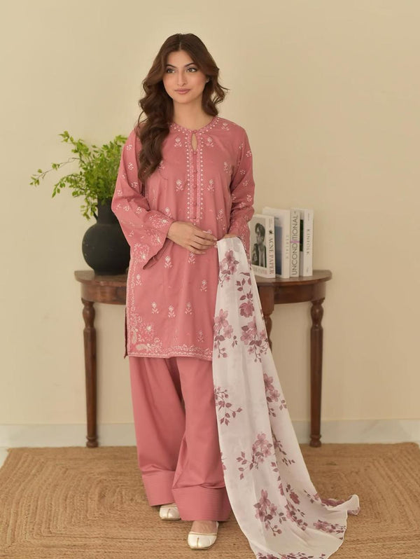 IRHA 3PC ( FARSHI SHALWAR )